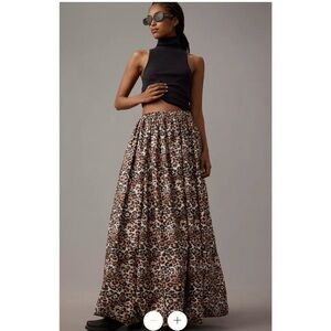 Anthropologie maxi bubble skirt